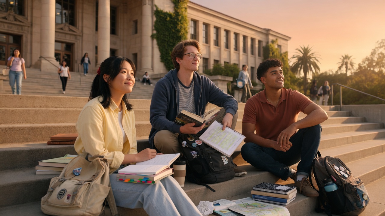 College campus and tuition access